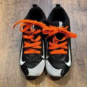 Nike Vapor Baseball Cleats Youth‎ 13c Lightweight Sports Gear Game Black & White